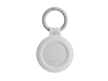 TravelTag for Android & iPhone - Water - resistant - Ash White - Xtorm NL